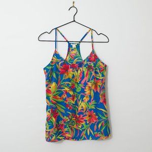 J. Crew Tropical Floral Tank Top